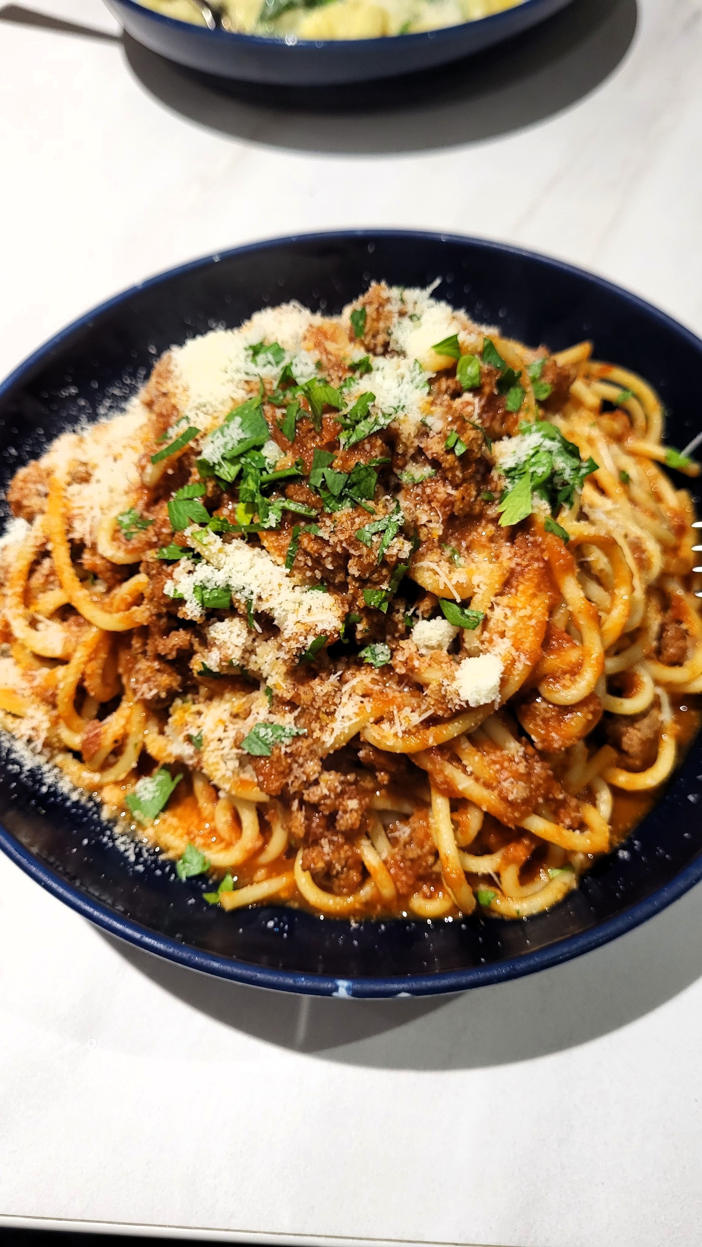 Gordon's Trattoria plate of spahetti