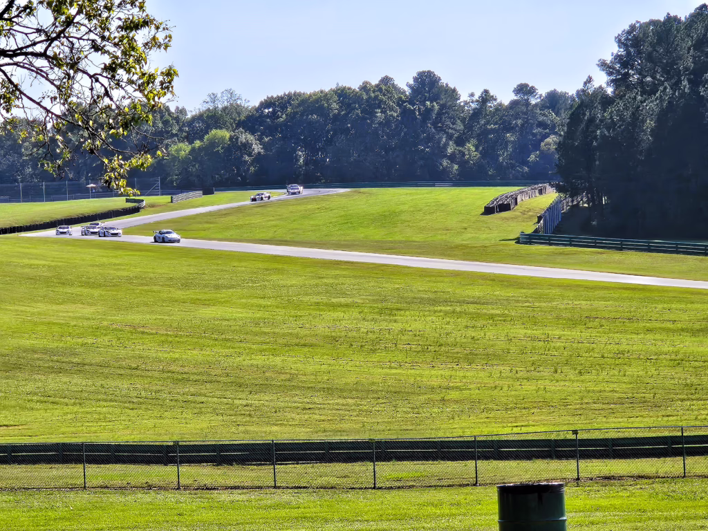 Roller Coaster turn at Virginia International Raceway